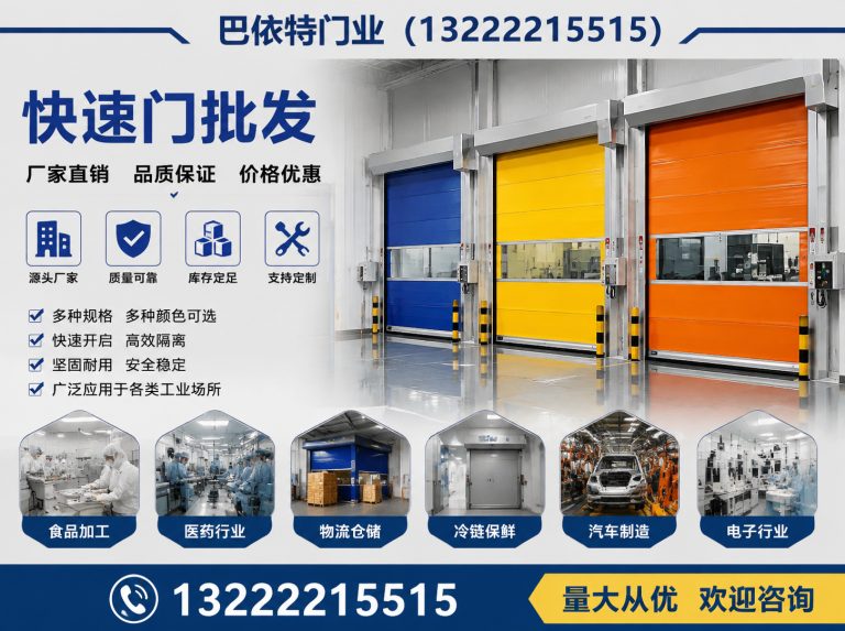姑苏区PVC快速门展示图
